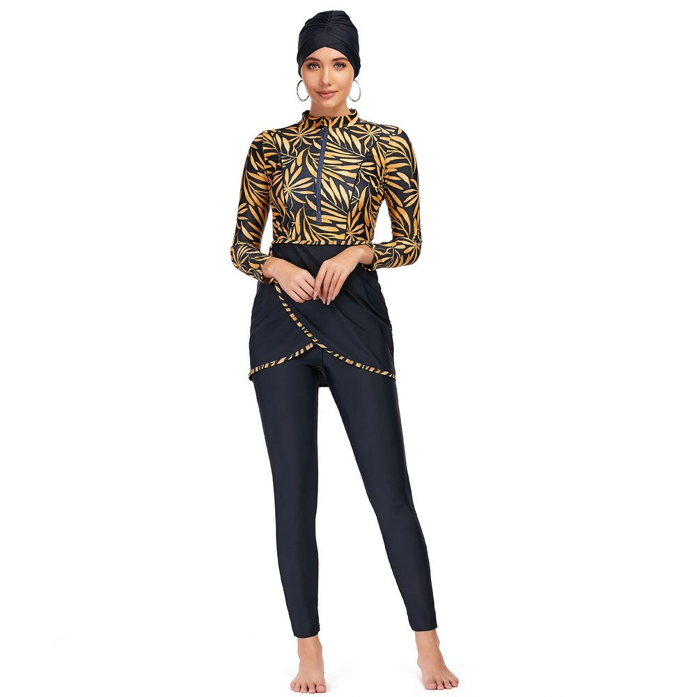 Muslim Swimsuit - Long Sleeve Long Pants