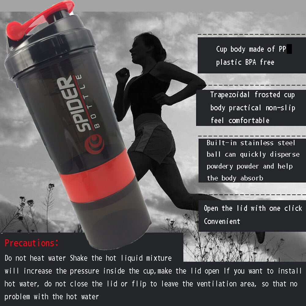 Protein Shaker Bottle