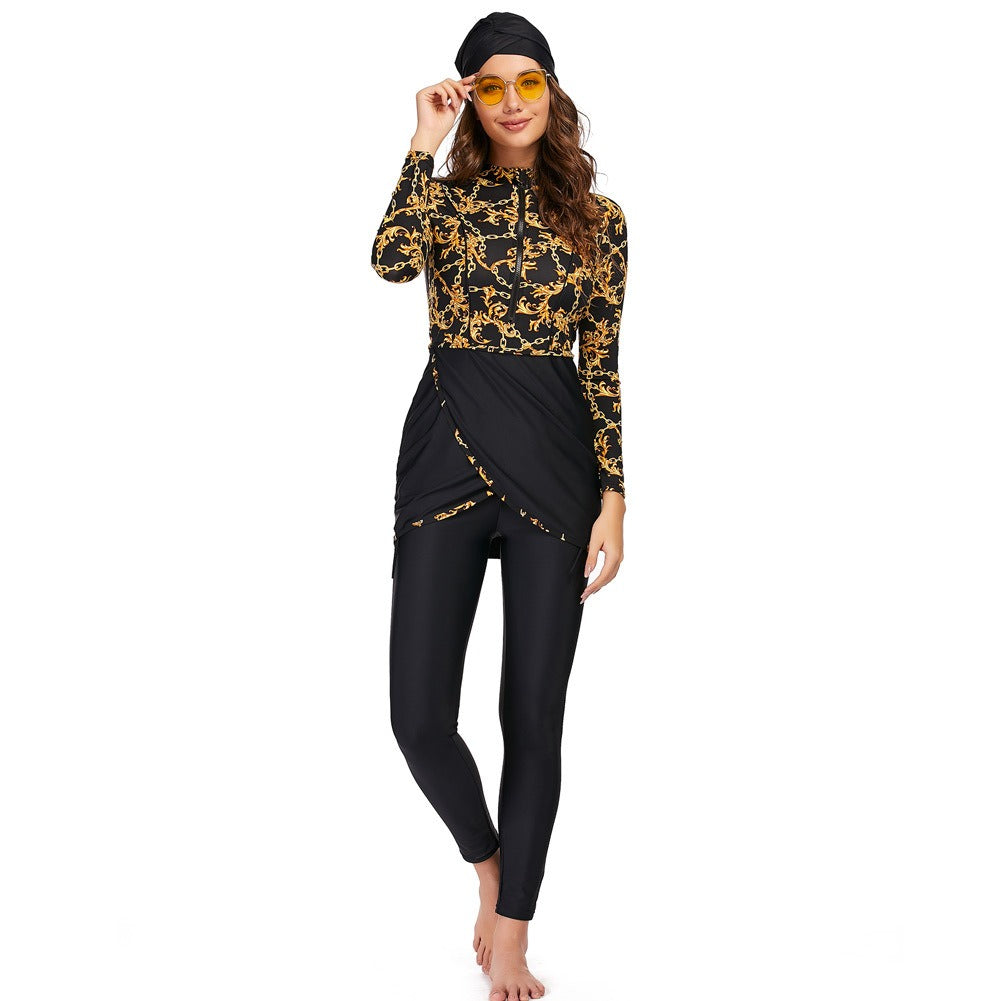 Muslim Swimsuit - Long Sleeve Long Pants