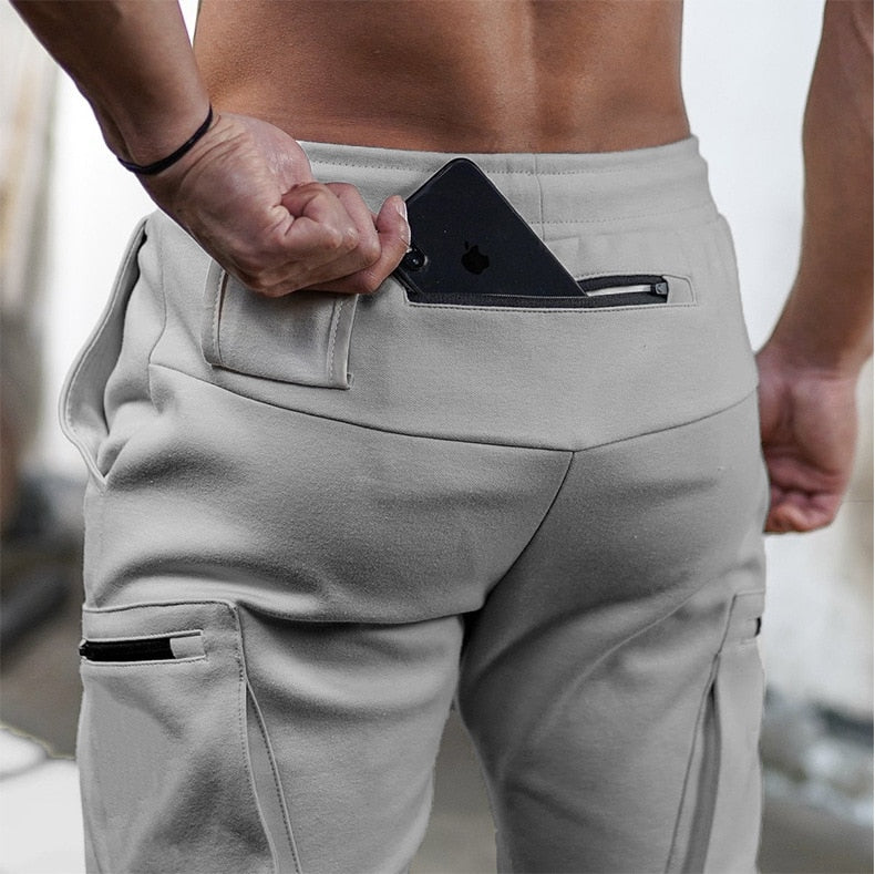 Fitness Casual Elastic Pants men