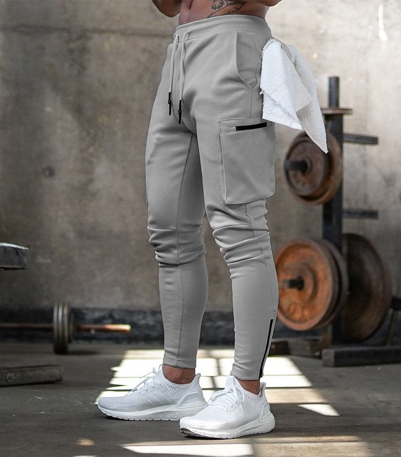 Fitness Casual Elastic Pants men