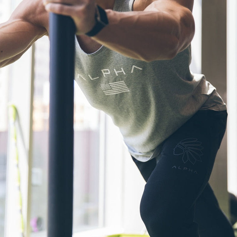 Men Top bodybuilding fitness