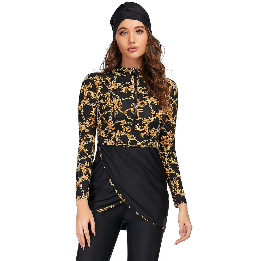 Muslim Swimsuit - Long Sleeve Long Pants